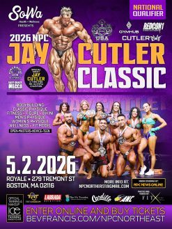 2026 NPC JAY CUTLER CLASSIC <br><br>MAY 2 , 2026