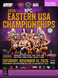 2026 NPC EASTERN USA CHAMPIONSHIPS<br><br>NOV. 14, 2026