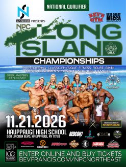 2026 NPC LONG ISLAND CHAMPIONSHIPS <br><br>NOV. 21, 2026