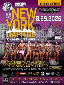 2026 NPC NY CAPITOL CHAMPIONSHIPS <br><br>AUG. 29, 2026