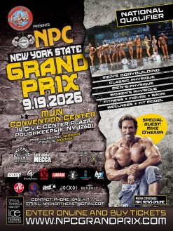 2026 NPC NY STATE GRAND PRIX<br><br>SEPT. 19, 2026