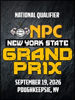 2026 NPC NY STATE GRAND PRIX<br><br>SEPT. 19, 2026