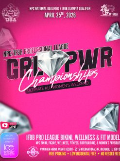 2026 NPC/IFBB Pro League GRL PWR Championships