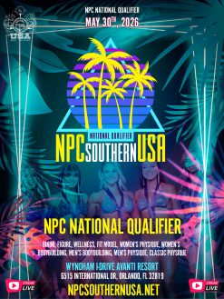 2026 NPC IFBB Pro League All South Championships