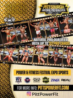 2026 IFBB PITTSBURG PRO  /  NPC WORLDWIDE PITTSBURGH NATURAL PRO QUALIFIER  <br><br>MAY. 16-17, 2026